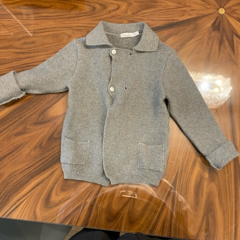 Knit blazer